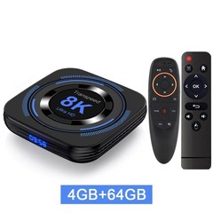 Transpeed Android 12 TV Box 8K 4K Streaming Media Player Dual WiFi BT5.0 Top Box
