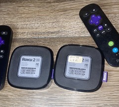 Lot Of 2 Roku 2 XS (3100X) & Roku Remote (RC41)