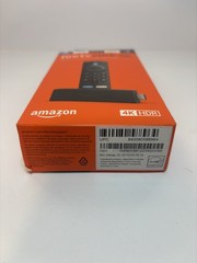 Amazon Fire 4K HDR Streaming Media Player – Black (B08XVYZ1Y5)
