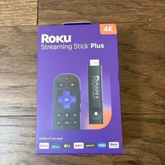 Roku Streaming Stick Plus 3830R 4K HDR Media Player + Voice Remote 2025