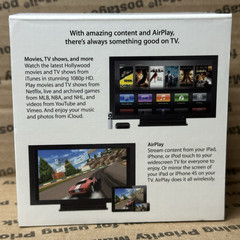 EMPTY BOX – Apple TV 3rd Generation – Black