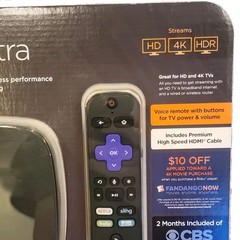 Roku Ultra 4K HDR 1080p & 720p Media Streamer w/ Voice Remote (2018) NEW In Box