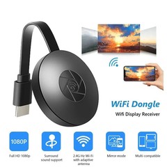 Portable Miracast Dongle Compatible For ios Android Screen 1080P G2 Wireless