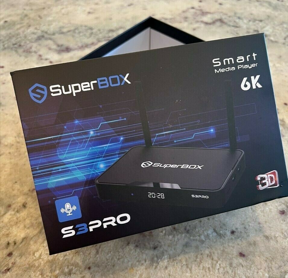 Superbox S3 Pro Dual Band Wi-Fi Smart Media Player Streaming device