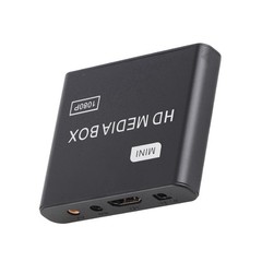 1080P Mini Box Media Player High Compatibility Support USB RMVB AVI For Home Ent