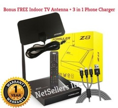 FORMULER Z8 Dual Band 5G Gigabit 2GB RAM 16GB ROM 4K + FREE INDOOR TV ANTENNA