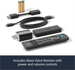 Amazon FireTV Stick 4K Alexa Voice Remote – Streaming Media Player – B08XVYZ1Y5