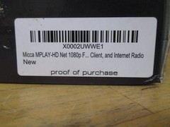 Micca Mplay HD Net Digital Media Player 1080p