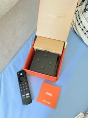 Amazon Fire TV Cube Hands-Free with Alexa and 4K Ultra HD Streaming Media Player