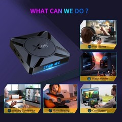 X96 M300 Android 14 Smart TV Box with Remote Control, Amlogic S905X5M Quad-Core,