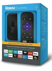 Roku Express HD 1080p Digital Streaming Media Player, 3900RW