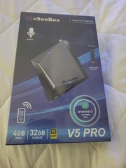 vSeeBox V5 Pro Android 12 Streaming Media Player – Free Shipping! – NEW IN BOX