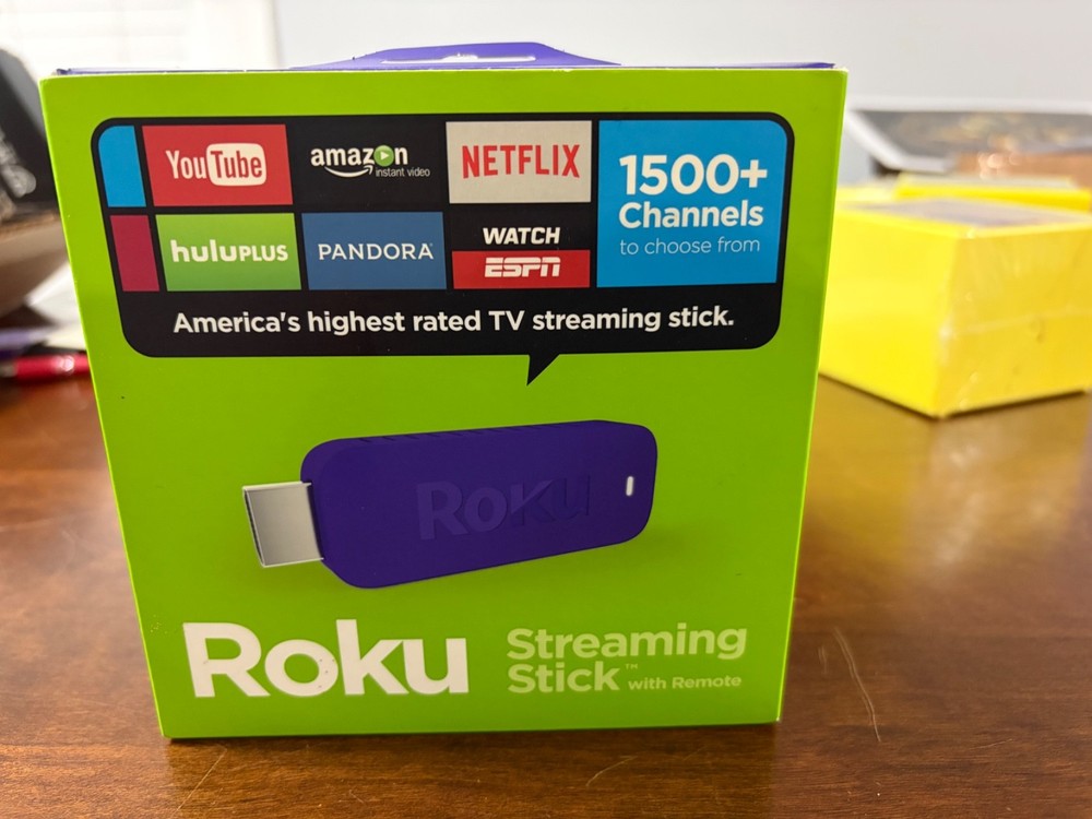 Roku Streaming Stick 3500R w/ Remote In Box with paperwork HDMI Version
