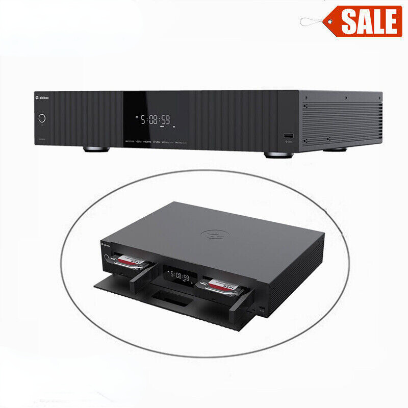 ZIDOO UHD8000 Hi-end DAC Audio Decoder Media Player HiFi Streaming Bluetooth 5.2