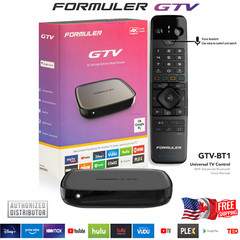 Formuler GTV 4K Ultra HD Media Streamer |GTV-BT1 Bluetooth Voice Control Remote
