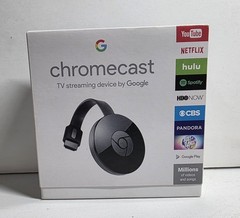 Google Chromecast 2nd Gen HDMI Streaming Media Player