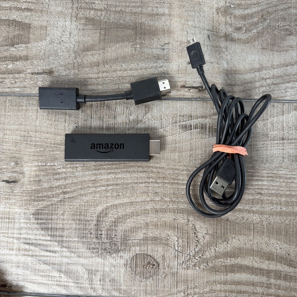 Amazon Fire TV Stick (1st Gen) Media Streamer – Black W87CUN – NO REMOTE