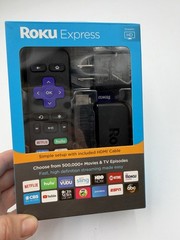 Roku Express HD Streaming Media Player 3900RW – Open Box – Complete