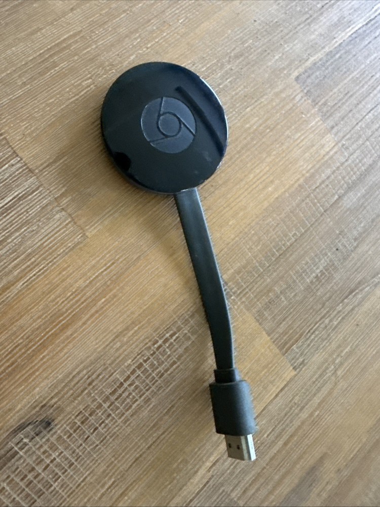 Google Chromecast Digital Media Streamer – Black (NC2-6A5)