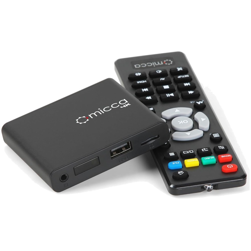 4K Ultra-HD Media Player for USB & MicroSD, HDMI, Analog AV