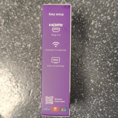 Roku Streaming Stick HD Voice Remote TV Controls AirPlay Home HDMI Wi-Fi Black