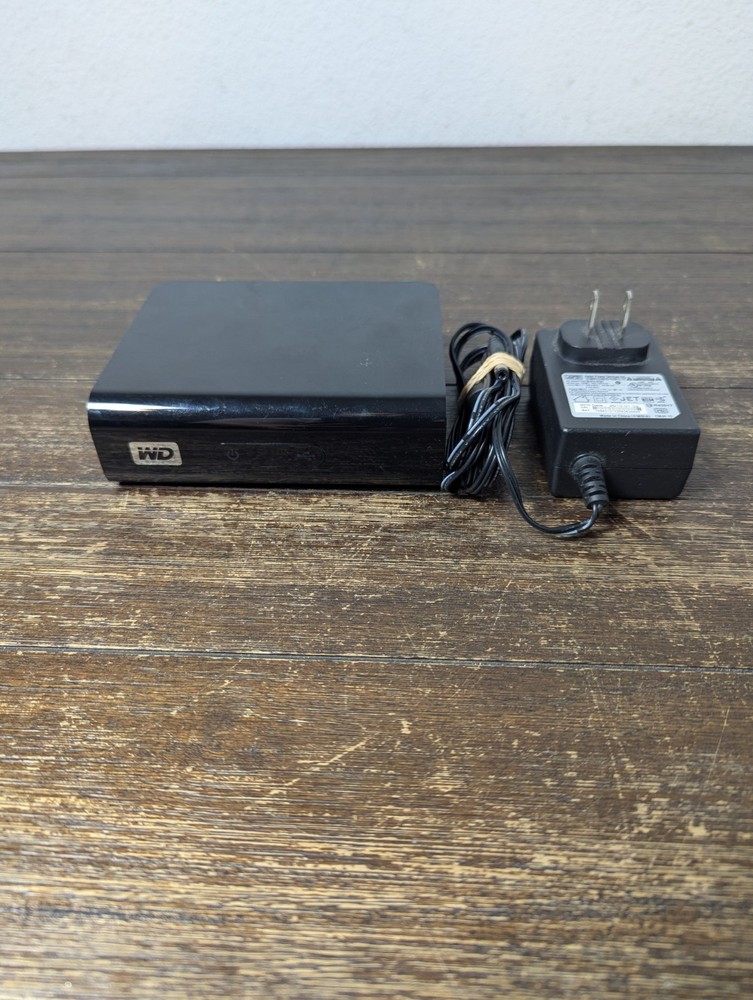 Western Digital WD TV Live Plus HD Media Player with Power Adapter READ