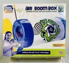 Room Gear Air Boom Box Inflatable with FM Radio Touch Sensitive Controls