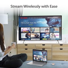 J5Create Screencast Usb-C To Hdmi Wireless Display Transmitter And Receiver