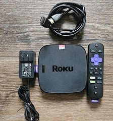 Roku Ultra (4660X2) 4K Streaming Media Player w/ Voice Remote Pro & HDMI Cable