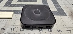Apple TV 3rd Gen A1469 1080p Streamer Bundle Silver Remote Power HDMI TESTED