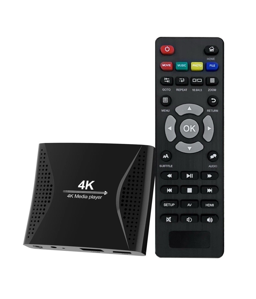 4K Ultra-HD Digital Media Player for USB Drives and MicroSD Cards with 4K HDMI