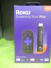 Roku Streaming Stick Plus 4K & HDR Streaming Device for TV with Voice Remote