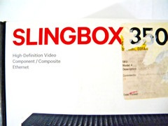 Slingbox 350 Media Player Digital HD Vidoes, Watch TV Anywhere, New, Open Box