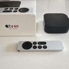 Apple Apple TV 4K 2160p Media Streamer Box Wi‑Fi + Ethernet HDMI Black/Silver
