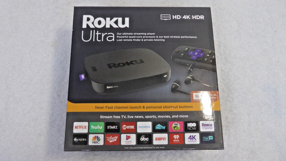 ROKU ULTRA 4K MEDIA STREAMER | 4670R | BLACK