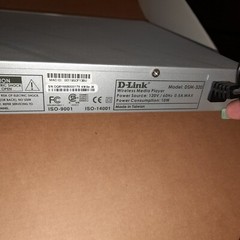 D-Link Wireless Media Player DSM-320 NETWORK ATTACHED No Box Inc MISSING ANTENNA