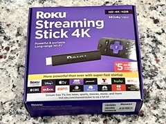 AUTHENTIC! ROKU Streaming Stick 4k/HD/HDR Streaming 3820RW + FACTORY SEALED NEW!