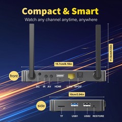 SuperBox S6 Ultra Android TV Box | Authorized Distributor Free backlit keyboard