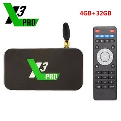 UGOOS X3 PRO Amlogic S905X3 Android 9.0 Smart TV Box 4GB DDR4 32GB ROM 2.4G