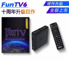 FUN TV Box 6th Generation Upgraded Chinese 智能語音搜尋 FUNTV增强版 TV BOX 美國超級庫存快速發貨