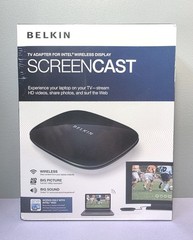 Belkin ScreenCast TV Adapter for Intel Wireless Display Full HD NEW / SEALED