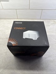 Sonos Connect Gen1 Music Streamer With Power Cord – Gray/White