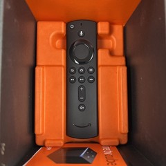 Amazon Fire TV Cube 1st Gen 4K Streaming Media Player Alexa Voice 2nd Gen Remote