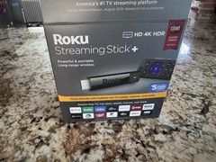 Roku Streaming Stick+ (8th Generation) 3810RW VUDU Edition – Black