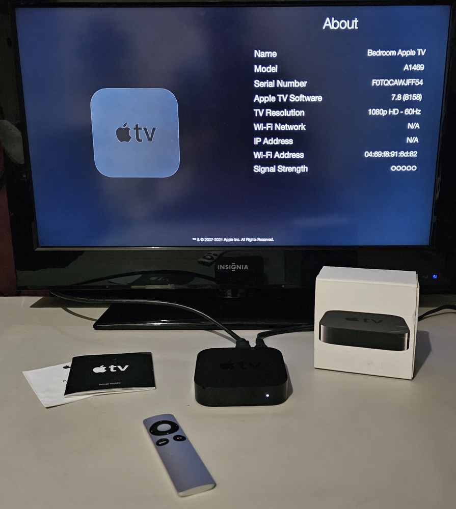 Apple TV 3rd Generation A1469