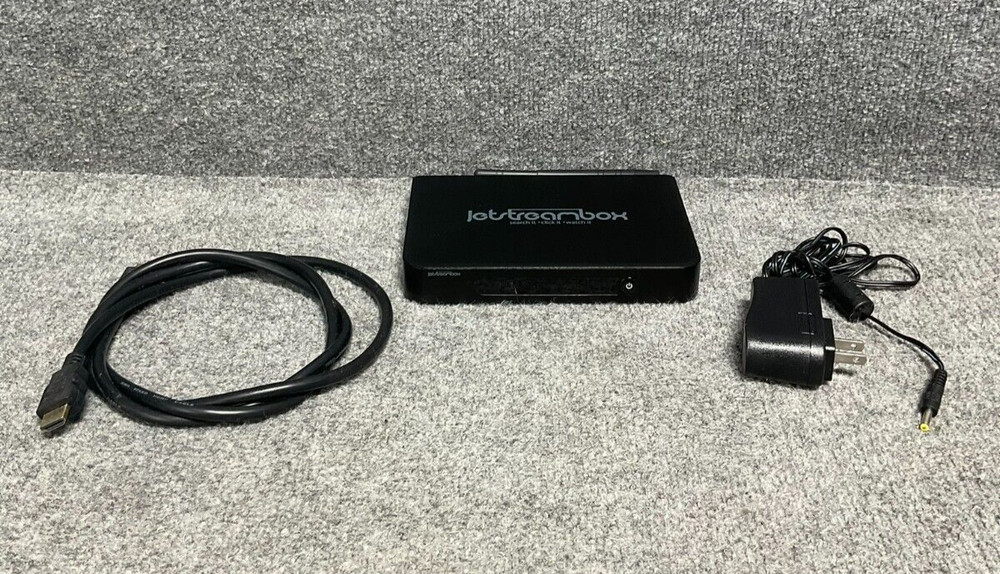 Jetstreambox T6 Internet TV Dual-Core 1.5GHz HDMI Wi-Fi 1080p Black