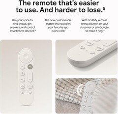 Google TV Streamer 4K – Streaming HDR Smart Home Voice Remote 32 GB Porcelain