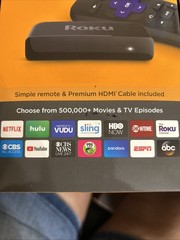 Roku Premiere | HD/4K/HDR Streaming Media Player With Cable- 3920R