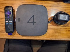 Roku 4 4400X HD & 4K UHD Streaming Media Player – Black – With Remote