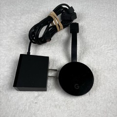 Google Chromecast Ultra 4K Streaming Media Player NC2-6A5-D Wi-Fi HDMI
